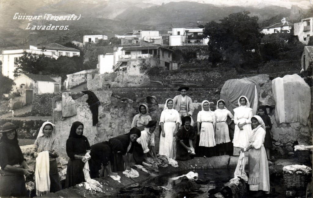 Lavanderas Güímar 1910-1915